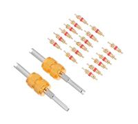 Anneome 1 set Strumento Core Valvola per Pneumatici Completo per e Bici Facile da Usare Include e Metallo per Riparazioni Veloci