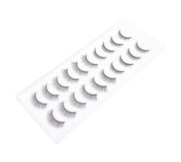 Anneome 10 paia Ciglia Finte Naturali in Fibra Chimica Multi Leggere e Morbide per Occhi Grandi e Luminosi