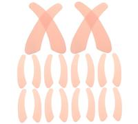 Anneome 10 Paia Coprisedili Wc Autoadesivi Morbidi e Caldi in Pile Imbottitura Spessa Antiscivolo per Sedili Wc Facili e Regolabili per Bagno Confortevole