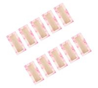 Anneome 10 Pezzi Eyelash Cases Portable Rectangular Lash Storage Boxes For False Eyelashes Paperboard Compact Design For Travel And Daily Use