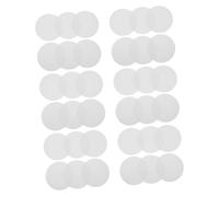 Anneome 100 Pezzi Carta da Filtro Quantitativa Rotonda Filtrazione Media per Laboratorio Chimico Carta Assorbente Circolare per Analisi Liquidi Accurate e Uso in Imbuto
