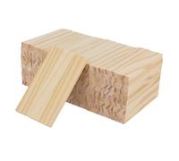 Anneome 100 Pezzi Mattoncini Legno Rettangolari Non Finiti Duro per Giochi Educativi Creatività e Attività Gruppo Asilo e Laboratori