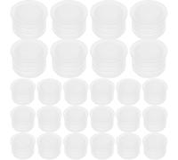 Anneome 100 Pezzi Tappo per Foro Telaio Tappo Terminale in Plastica Tappi in Sughero di Plastica Tappi per Bottiglie di per Artigianato per Tubi