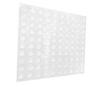 Anneome 100pezzi Supporti Bassi Trasparenti Per Mobili Paracolpi Per Mobili Piccoli Paraurti Per Tende Basse Cuscinetti Per Paracolpi