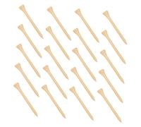 Anneome 100pezzi Tee da Golf in Legno Seggiolino per Palline da Golf Pioli in Legno Tee per Campi all Aperto