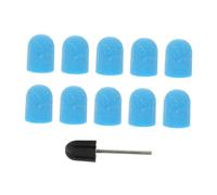 Anneome 10pezzi Cappucci Per Levigatura Unghie Cappucci Per Punte Da Trapano Per Unghie Testina Per Levigatura Manicure Per Per Lucidatrice Per Per Lucidatrice Per in Materiale