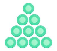 Anneome 10pezzi Coperture per Stetoscopio in Silicone Morbido Protezione per Campana e Diaframma Accessori Clinici Ricambio per Operatori Sanitari