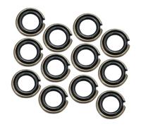 Anneome 12 set Anelli di Tenuta per Chiavi Impatto con O-ring in Gomma Resistente Kit Professionale per Avvitatori Impulsi Facile da Installare e Sostituire Adatto Uso Intensivo