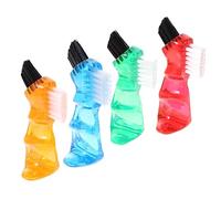 Anneome 12pezzi Spazzolino Dentiera Mini Spazzole Per Dentiere Design e Facile Trasportare Per Orale