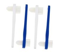 Anneome 12pezzi Spazzolino Per Dentiera Spazzolino Per Strumento Per Facile Usare e Portatile Colori