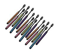 Anneome 15 Pezzi Spazzolini per La Orale Setole Morbide per per Design Ergonomico e Manici Confortevoli Spazzolini Sani e Facili Trasportare