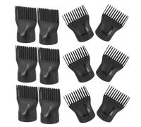 Anneome 15 pezzi Ugelli Pettine per Asciugacapelli Accessori Resistenti Temperatura con Diffusore Aria Concentrata Compatibili con Fono per Leggeri e Facili Installare per Salone