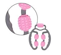 Anneome 1pezzi Massaggiatore Gambe Ad Anello Rosa Roller Per Rilassamento Muscolare e Massaggi Profondi Strumento Fitness Multifunzionale Leggero e Confortevole Per Uso Quotidiano Uomo e d