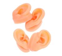 Anneome 2 Paia Di Modelli Auricolari In Silicone Per Praticare Piercing Parti Del Per Orecchini Gioielli Per Orecchie Umane Per In