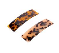 Anneome 2 pezzi Fermagli Capelli Molla in Metallo Clip Automatiche Leggere e Resistenti per Donna Accessori Moda per Codini e Capelli Lisci o Ricci Design Elegante e Non Sbiadente