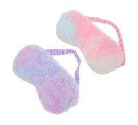 Anneome 2 Pezzi Maschera Del Sonno Maschera Per Gli Occhi Per Dormire Per i Viaggi Dei Cartoni Animati Del Sonno