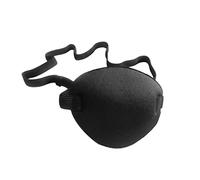 Anneome 2 Pezzi Patch per Occhi Alta Elasticità Nero per Adulti e Cosplay Copertura per Amblyopia e Strabismo Irritazioni per La
