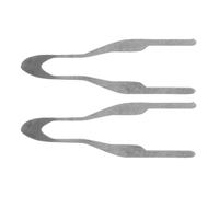 Anneome 2 Pezzi Punte Pirografo per Legno Professionale Penna Engraving Pen | Accessori per Pirografia, Punte Ricambio per Pirografo, Suggerimenti per Pirografia, Ferro Resistente