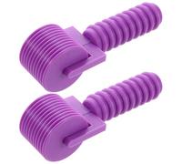 Anneome 2 Pezzi Rullo per Pittura con Strass in Plastica Durevole Strumento di Rotolamento per Artigianato con Pressione Precisa per Fissaggio Pietre Preziose e Progetti di Ricamo