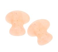 Anneome 2 Pezzi Sapone Minerale di Sale Rosa a Forma di Fungo per Massaggi Spa e Doccia, Idratante e Rilassante, Adatto a Tutti i Tipi di Pelle