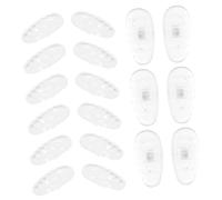 Anneome 20paia of Silicone Nose Pads for Glasses Flexible Anti- Eyeglasses Accessories for Comfortable Fit and Enhanced Stability