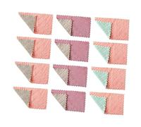 Anneome 20pezzi Pz Asciugamani Microfibra Per Cucina Panni Assorbenti Doppio Per Pulizia Utensili e Piatti Colori Misti Per Facili Lavori Domestici