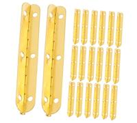 Anneome 24 Pezzi Cerniere Mini per Scatole Gioielli in Metallo Resistente Facili da Installare per e Scatole Piccole