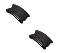 Anneome 2pezzi Pettine Massaggiante Portatile Corno Guasha Comb Per Scalpale e Del e Del