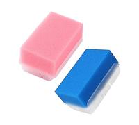 Anneome 2pezzi Spazzola Spugna da Bagno per Ragazza Funzione di Massaggio Infantile Spazzola per Risposta Tattile del Ragazza per Educazione Precoce e Integrazione Colore Casuale