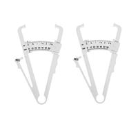 Anneome 2pezzi Strumento Portatile Per Misurare Grasso Corporeo Nastro Dispositivo Di Misurazione Adatto Per Uomini Donne e Ragazza Grandi