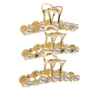 Anneome 3 Pezzi Clip per Grandi con Artigli Resistenti Fermagli con e Pinze per Spessi e Sottili per Acconciature Eleganti Quotidiane e Speciali