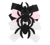 Anneome 3 Pezzi Fermagli con per Halloween Accessori Gothic in Metallo e Clip Artiglio Facili Usare per Cosplay e Feste Tema
