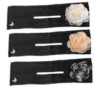 Anneome 3 pezzi Modellatore Chignon con Fiore Accessori per Acconciature Donna e Ragazze Creatore Chignon Capelli Facile da Usare e Confortevole per Feste e Uso Quotidiano