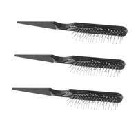 Anneome 3 pezzi Spazzola per Capelli Donna Coda di Topo e Massaggio Airbag Pettine Districante Antistatico per Capelli Bagnati e Secchi Manico Ergonomico per Styling e Trattamenti