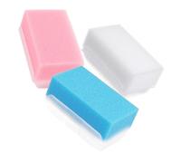 Anneome 3 pezzi Spazzole Bagnetto Neutre per Morbide e Delicate per Stimolazione Sensoriale e Cura della Accessorio Bagnetto Versatile in Bianco Rosa e Blu