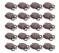 Anneome 35 Pezzi Ciondoli Insetto Egiziano in Metallo Antico per Bracciali e Collane Fai da Te Pendenti Vintage con Simboli di Rinnovamento e Protezione Accessori Multifunzione per