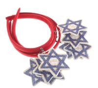 Anneome 4 Cerchietti per Chioma Hanukkah con Stelle Esagonali di David, Fasce per Feste di Pasqua e Decorazioni Festive, Accessori Confortevoli per Foto e Uso Quotidiano