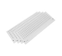 Anneome 4 Fogli Etichette Numerate Adesive Piccole per Smalti Numeri Autoadesivi Resistenti e Facili Applicare per Organizzazione Colori e Inventario Manicure