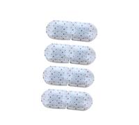 Anneome 4 Pezzi Maschera per Occhi al Vapore alla Lavanda Monouso per Alleviare Affaticamento e Favorire Circolazione Sangue Tessuto Morbido per Relax Quotidiano