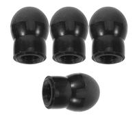 Anneome 4 Pezzi Tappi Per Le Orecchie Di Riduzione Del Rumore Suggerimenti Di Sostituzione Black