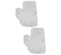 Anneome 40 guanti da polvere, guanti puliti, per spolverare artigiani, guanti da polvere, guanti monouso disposable gloves spolverare guanti di pulizia, strumento di pulizia in tessuto non tessuto