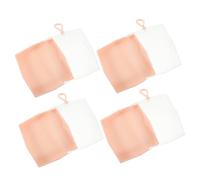 Anneome 4pezzi Contenitori Per Spugnette Da Viaggio Organizer Per Spugnette Per Contenitori Per Spugne Detergenti Custodia Per Piumino Da Per Compresse