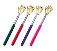 Anneome 4pezzi Scratching Stick Retrattile Per Grattare La Schiena Strumento Pratico Per Sollievo Itch Per Famiglie e Persone Con Mobilità Ridotta
