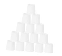 Anneome 50 pezzi Tappi Dentifricio in Plastica Robusta Cappucci Autosigillanti Anti-perdita per Tubetti Dentifricio e Pomate per Casa e Viaggi Facili da Avvitare e Riutilizzabili