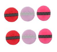 Anneome 6 Pezzi Extra Soft Large Round Makeup Powder Puff For Foundation And Loose Powder Reusable Cosmetic Applicators For Women And Lightweight
