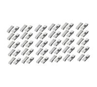 Anneome 60pezzi Clip Cablaggio Per Inossidabile Fissaggio Per Strutture Fotovoltaiche Compatibili Facile Installazione e