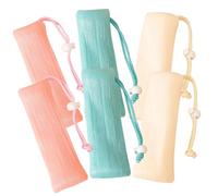 Anneome 6pezzi Saponi Esfolianti in Sacchetto Sacchetti per Docce da Sacchetti in Rete per Sapone Portasaponi per Docce per Uso Quotidiano