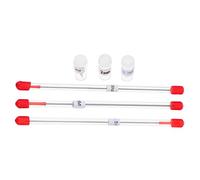 Anneome 6pezzi Ugelli per Aerografo Aghi e Tappi Ricambi Compatibili per Aerografi Strumenti per Riparazione Colori Casuali dei Copriugello