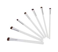 Anneome 7 pezzi Pennelli Trucco Occhi con Manico in Pennelli Ombretto e Sfumatura Morbidi e Densi per Makeup Occhi e Labbra Strumenti Cosmetici Pratici per Sfumature Precise