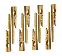 Anneome 8 Pezzi Clip per Provette Bamboo da Pz Pinze per Laboratorio Sicure e Pratiche per Esperimenti Design Ergonomico e Resistente Strumento per Test Laboratorio e Lezioni Scolastiche